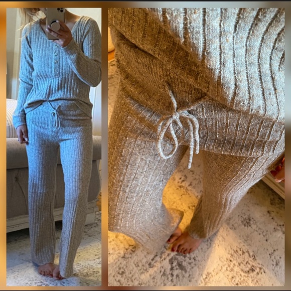 Pants - Last🤍Cozy n caramel lounge bottoms
